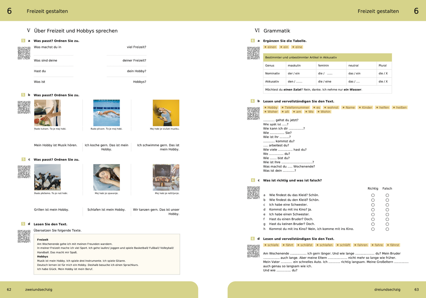 Deutsch für Anfänger (Stufe A1)