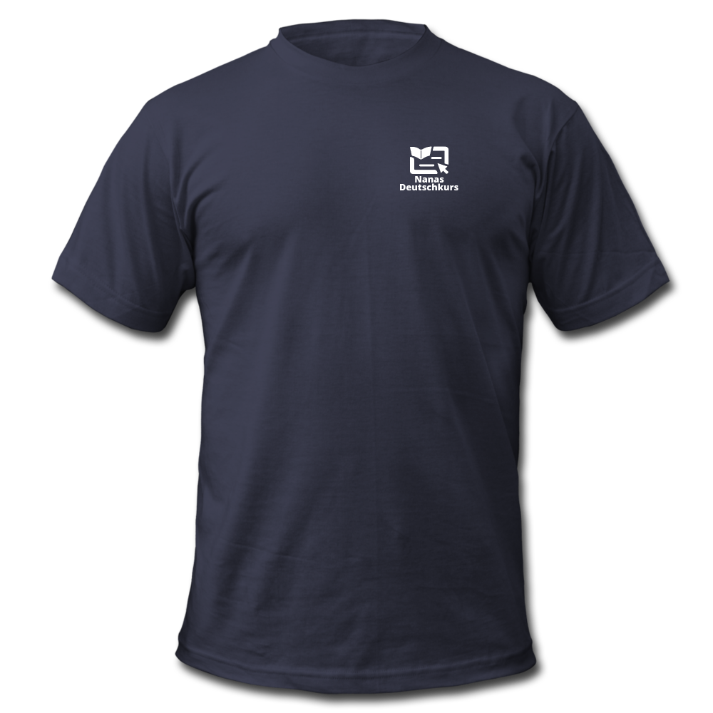 Männer T-Shirt von Bella + Canvas - Navy